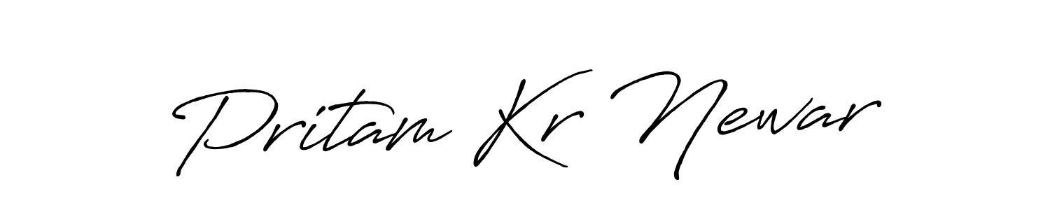 Make a short Pritam Kr Newar signature style. Manage your documents anywhere anytime using Antro_Vectra_Bolder. Create and add eSignatures, submit forms, share and send files easily. Pritam Kr Newar signature style 7 images and pictures png