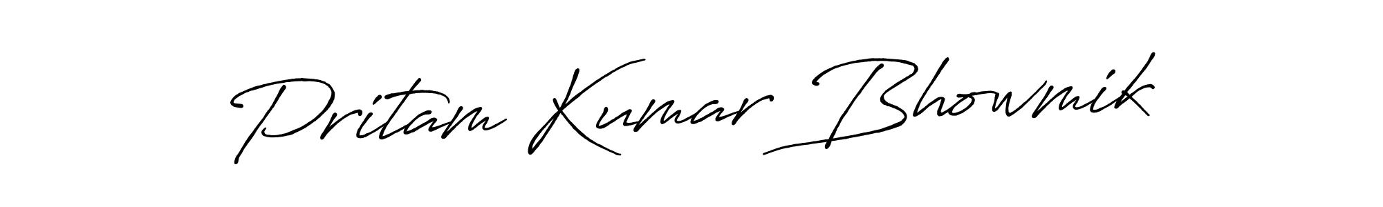 You should practise on your own different ways (Antro_Vectra_Bolder) to write your name (Pritam Kumar Bhowmik) in signature. don't let someone else do it for you. Pritam Kumar Bhowmik signature style 7 images and pictures png