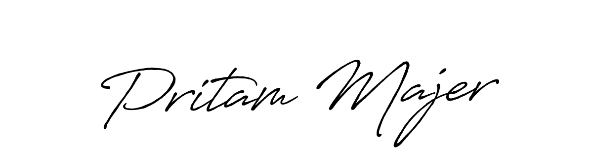 See photos of Pritam Majer official signature by Spectra . Check more albums & portfolios. Read reviews & check more about Antro_Vectra_Bolder font. Pritam Majer signature style 7 images and pictures png