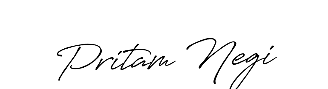 The best way (Antro_Vectra_Bolder) to make a short signature is to pick only two or three words in your name. The name Pritam Negi include a total of six letters. For converting this name. Pritam Negi signature style 7 images and pictures png