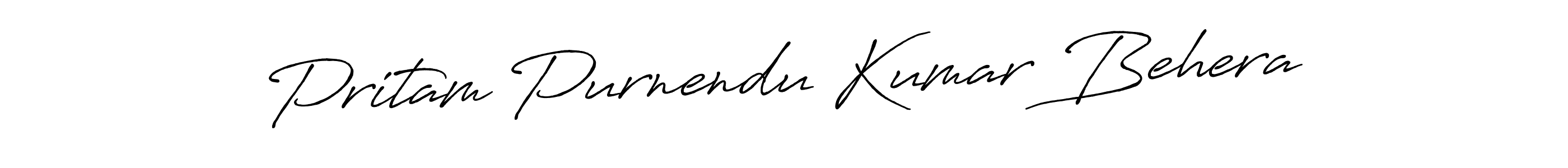 How to make Pritam Purnendu Kumar Behera signature? Antro_Vectra_Bolder is a professional autograph style. Create handwritten signature for Pritam Purnendu Kumar Behera name. Pritam Purnendu Kumar Behera signature style 7 images and pictures png