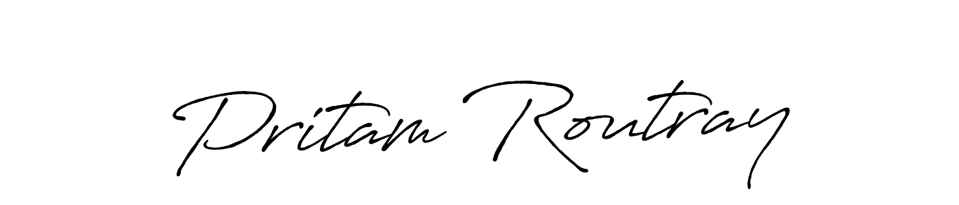 Make a beautiful signature design for name Pritam Routray. Use this online signature maker to create a handwritten signature for free. Pritam Routray signature style 7 images and pictures png