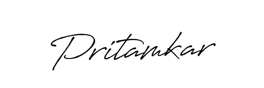 Pritamkar stylish signature style. Best Handwritten Sign (Antro_Vectra_Bolder) for my name. Handwritten Signature Collection Ideas for my name Pritamkar. Pritamkar signature style 7 images and pictures png