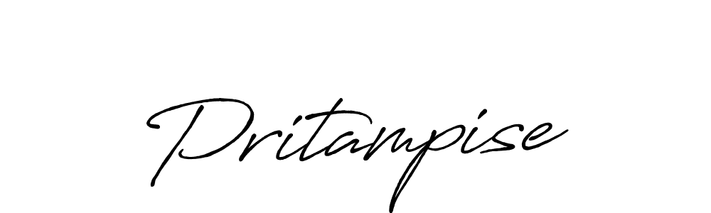 Similarly Antro_Vectra_Bolder is the best handwritten signature design. Signature creator online .You can use it as an online autograph creator for name Pritampise. Pritampise signature style 7 images and pictures png