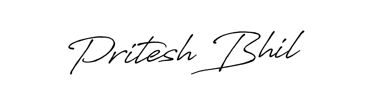 Also You can easily find your signature by using the search form. We will create Pritesh Bhil name handwritten signature images for you free of cost using Antro_Vectra_Bolder sign style. Pritesh Bhil signature style 7 images and pictures png