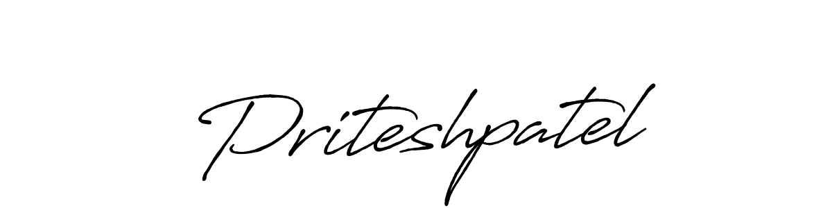 Also You can easily find your signature by using the search form. We will create Priteshpatel name handwritten signature images for you free of cost using Antro_Vectra_Bolder sign style. Priteshpatel signature style 7 images and pictures png