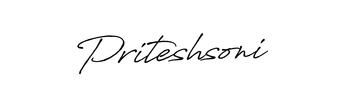 You should practise on your own different ways (Antro_Vectra_Bolder) to write your name (Priteshsoni) in signature. don't let someone else do it for you. Priteshsoni signature style 7 images and pictures png