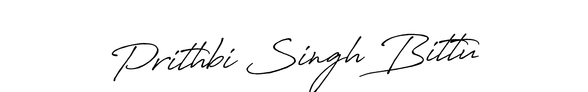 How to Draw Prithbi Singh Bittu signature style? Antro_Vectra_Bolder is a latest design signature styles for name Prithbi Singh Bittu. Prithbi Singh Bittu signature style 7 images and pictures png