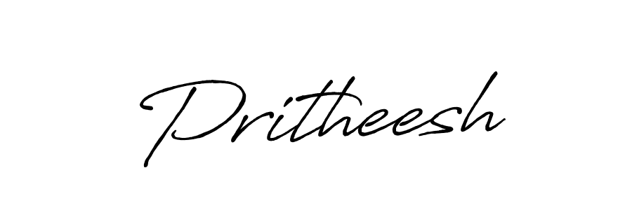 Design your own signature with our free online signature maker. With this signature software, you can create a handwritten (Antro_Vectra_Bolder) signature for name Pritheesh. Pritheesh signature style 7 images and pictures png