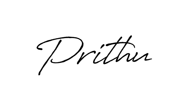 Prithu stylish signature style. Best Handwritten Sign (Antro_Vectra_Bolder) for my name. Handwritten Signature Collection Ideas for my name Prithu. Prithu signature style 7 images and pictures png