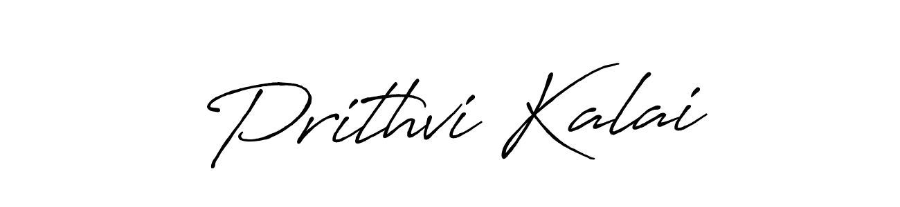 Once you've used our free online signature maker to create your best signature Antro_Vectra_Bolder style, it's time to enjoy all of the benefits that Prithvi Kalai name signing documents. Prithvi Kalai signature style 7 images and pictures png