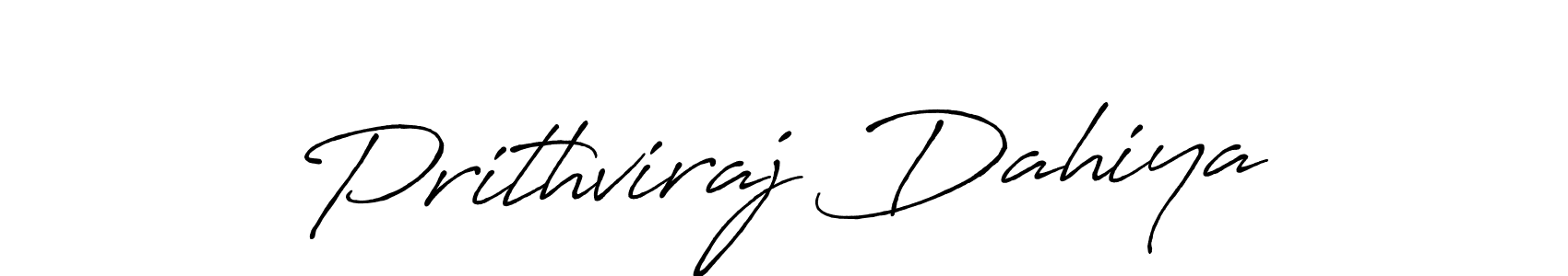 It looks lik you need a new signature style for name Prithviraj Dahiya. Design unique handwritten (Antro_Vectra_Bolder) signature with our free signature maker in just a few clicks. Prithviraj Dahiya signature style 7 images and pictures png