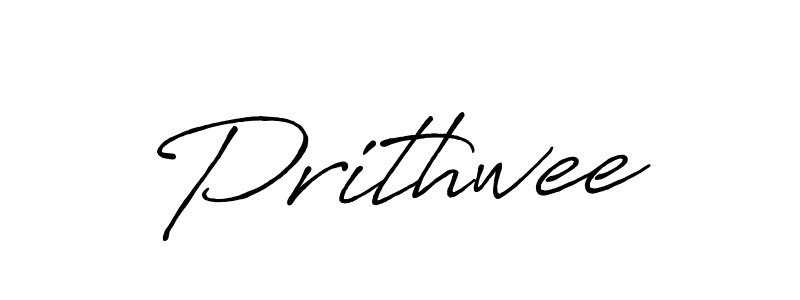 Design your own signature with our free online signature maker. With this signature software, you can create a handwritten (Antro_Vectra_Bolder) signature for name Prithwee. Prithwee signature style 7 images and pictures png