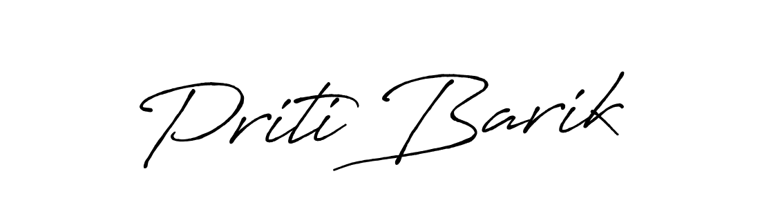 You should practise on your own different ways (Antro_Vectra_Bolder) to write your name (Priti Barik) in signature. don't let someone else do it for you. Priti Barik signature style 7 images and pictures png