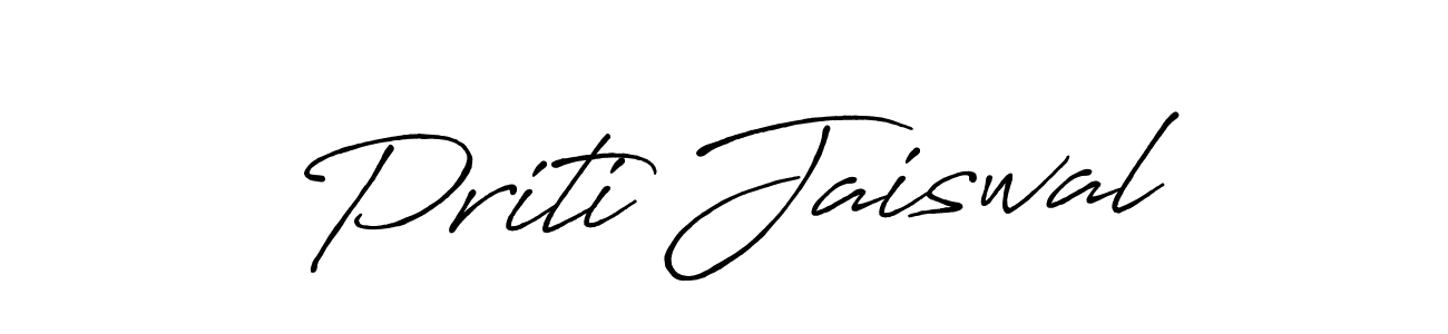 Antro_Vectra_Bolder is a professional signature style that is perfect for those who want to add a touch of class to their signature. It is also a great choice for those who want to make their signature more unique. Get Priti Jaiswal name to fancy signature for free. Priti Jaiswal signature style 7 images and pictures png