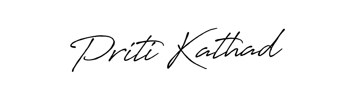 Similarly Antro_Vectra_Bolder is the best handwritten signature design. Signature creator online .You can use it as an online autograph creator for name Priti Kathad. Priti Kathad signature style 7 images and pictures png