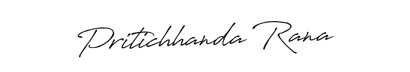 Pritichhanda Rana stylish signature style. Best Handwritten Sign (Antro_Vectra_Bolder) for my name. Handwritten Signature Collection Ideas for my name Pritichhanda Rana. Pritichhanda Rana signature style 7 images and pictures png