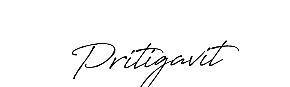 Design your own signature with our free online signature maker. With this signature software, you can create a handwritten (Antro_Vectra_Bolder) signature for name Pritigavit. Pritigavit signature style 7 images and pictures png