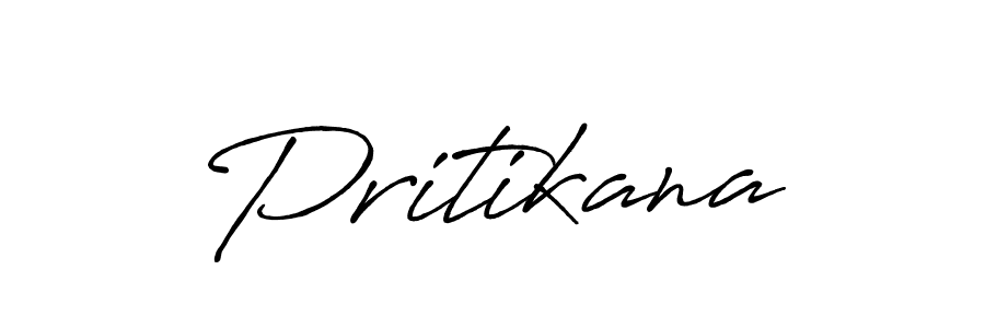 Design your own signature with our free online signature maker. With this signature software, you can create a handwritten (Antro_Vectra_Bolder) signature for name Pritikana. Pritikana signature style 7 images and pictures png