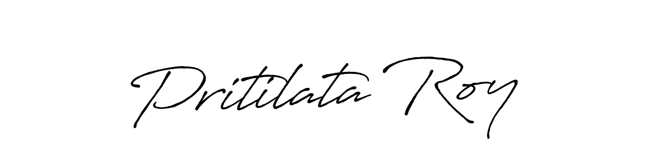 Design your own signature with our free online signature maker. With this signature software, you can create a handwritten (Antro_Vectra_Bolder) signature for name Pritilata Roy. Pritilata Roy signature style 7 images and pictures png