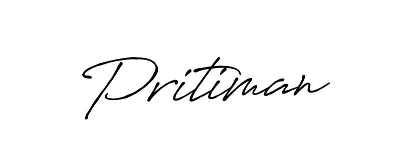 Also we have Pritiman name is the best signature style. Create professional handwritten signature collection using Antro_Vectra_Bolder autograph style. Pritiman signature style 7 images and pictures png