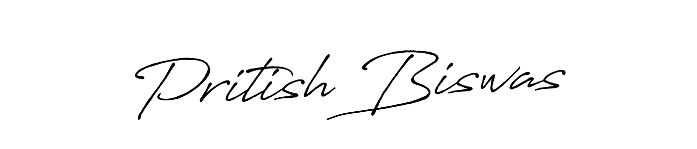 Make a beautiful signature design for name Pritish Biswas. Use this online signature maker to create a handwritten signature for free. Pritish Biswas signature style 7 images and pictures png