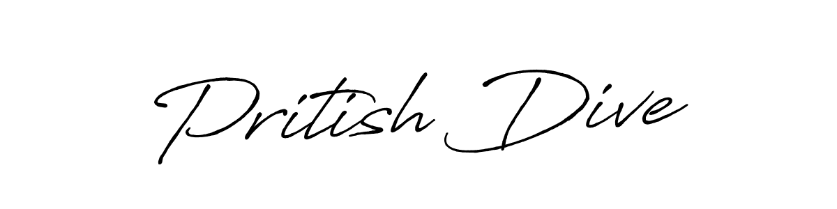 Make a short Pritish Dive signature style. Manage your documents anywhere anytime using Antro_Vectra_Bolder. Create and add eSignatures, submit forms, share and send files easily. Pritish Dive signature style 7 images and pictures png