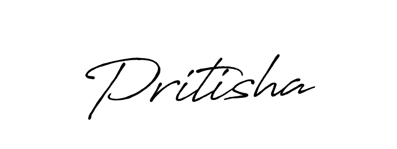 if you are searching for the best signature style for your name Pritisha. so please give up your signature search. here we have designed multiple signature styles  using Antro_Vectra_Bolder. Pritisha signature style 7 images and pictures png