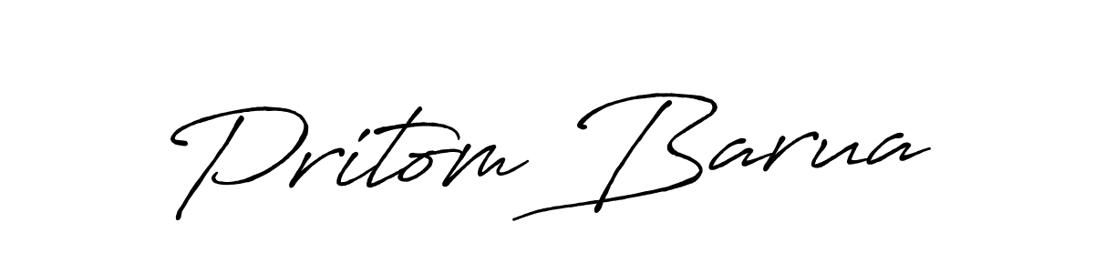 Pritom Barua stylish signature style. Best Handwritten Sign (Antro_Vectra_Bolder) for my name. Handwritten Signature Collection Ideas for my name Pritom Barua. Pritom Barua signature style 7 images and pictures png