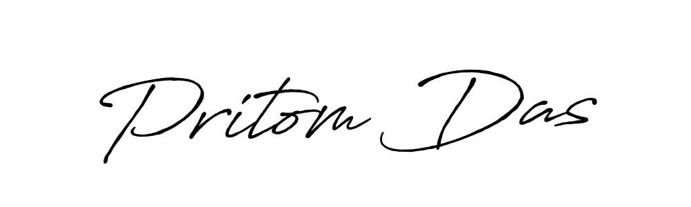 Also we have Pritom Das name is the best signature style. Create professional handwritten signature collection using Antro_Vectra_Bolder autograph style. Pritom Das signature style 7 images and pictures png