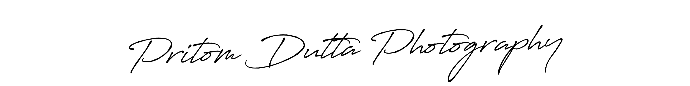 Antro_Vectra_Bolder is a professional signature style that is perfect for those who want to add a touch of class to their signature. It is also a great choice for those who want to make their signature more unique. Get Pritom Dutta Photography name to fancy signature for free. Pritom Dutta Photography signature style 7 images and pictures png