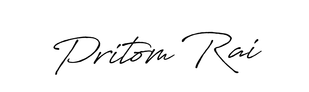 Similarly Antro_Vectra_Bolder is the best handwritten signature design. Signature creator online .You can use it as an online autograph creator for name Pritom Rai. Pritom Rai signature style 7 images and pictures png