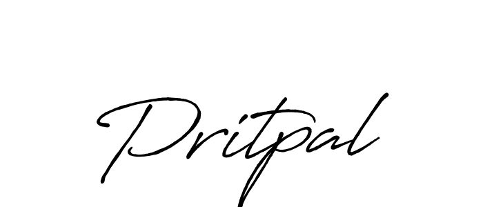 Design your own signature with our free online signature maker. With this signature software, you can create a handwritten (Antro_Vectra_Bolder) signature for name Pritpal. Pritpal signature style 7 images and pictures png