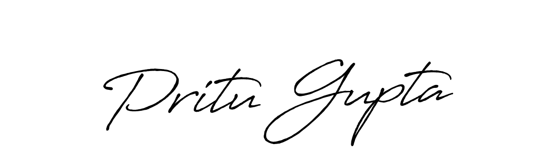 Similarly Antro_Vectra_Bolder is the best handwritten signature design. Signature creator online .You can use it as an online autograph creator for name Pritu Gupta. Pritu Gupta signature style 7 images and pictures png