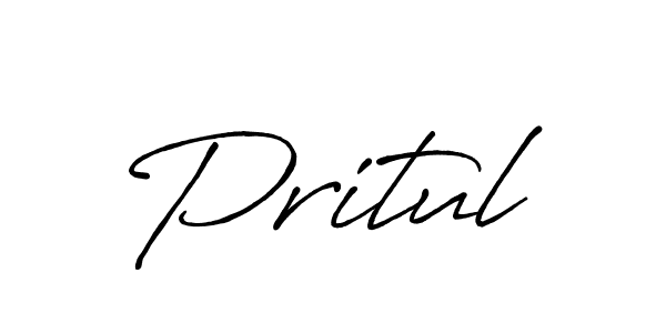 Similarly Antro_Vectra_Bolder is the best handwritten signature design. Signature creator online .You can use it as an online autograph creator for name Pritul. Pritul signature style 7 images and pictures png