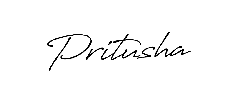 Similarly Antro_Vectra_Bolder is the best handwritten signature design. Signature creator online .You can use it as an online autograph creator for name Pritusha. Pritusha signature style 7 images and pictures png