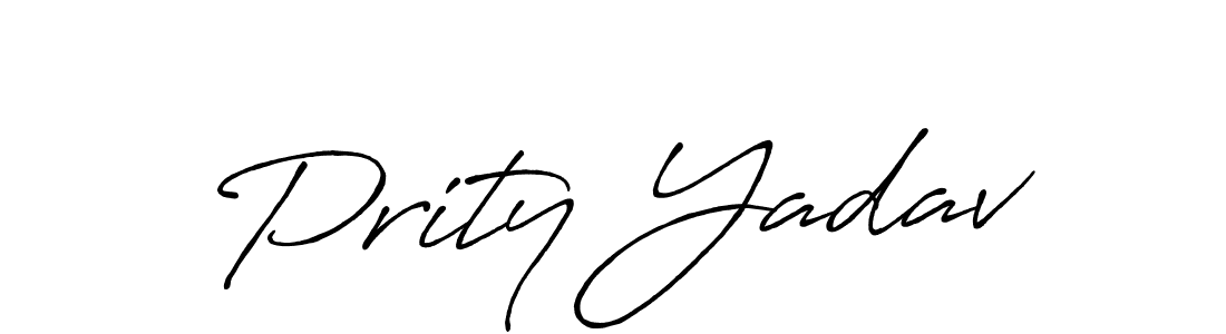 This is the best signature style for the Prity Yadav name. Also you like these signature font (Antro_Vectra_Bolder). Mix name signature. Prity Yadav signature style 7 images and pictures png