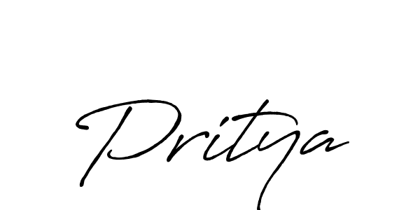 Also we have Pritya name is the best signature style. Create professional handwritten signature collection using Antro_Vectra_Bolder autograph style. Pritya signature style 7 images and pictures png