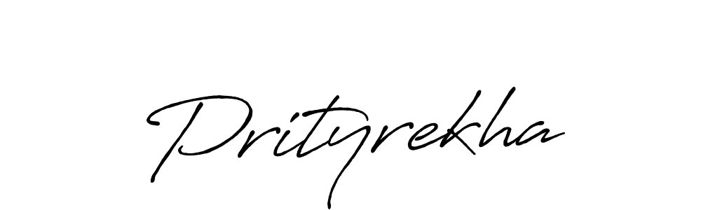 Also we have Prityrekha name is the best signature style. Create professional handwritten signature collection using Antro_Vectra_Bolder autograph style. Prityrekha signature style 7 images and pictures png