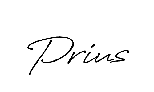 Use a signature maker to create a handwritten signature online. With this signature software, you can design (Antro_Vectra_Bolder) your own signature for name Prius. Prius signature style 7 images and pictures png