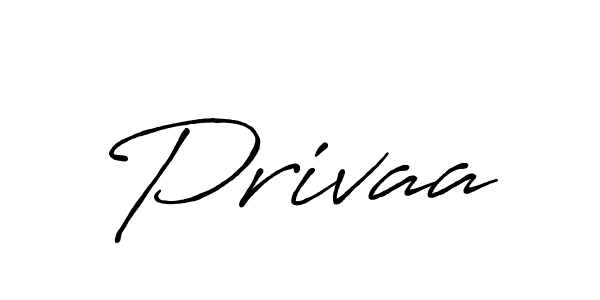 Privaa stylish signature style. Best Handwritten Sign (Antro_Vectra_Bolder) for my name. Handwritten Signature Collection Ideas for my name Privaa. Privaa signature style 7 images and pictures png