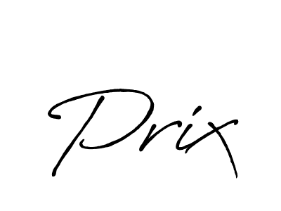 Once you've used our free online signature maker to create your best signature Antro_Vectra_Bolder style, it's time to enjoy all of the benefits that Prix name signing documents. Prix signature style 7 images and pictures png
