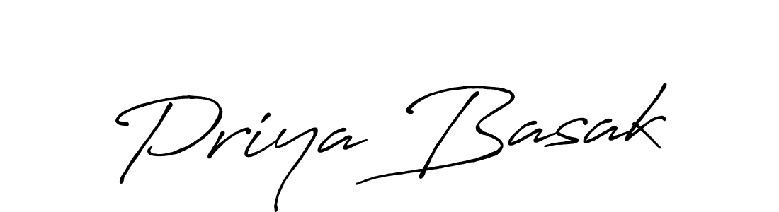 if you are searching for the best signature style for your name Priya Basak. so please give up your signature search. here we have designed multiple signature styles  using Antro_Vectra_Bolder. Priya Basak signature style 7 images and pictures png