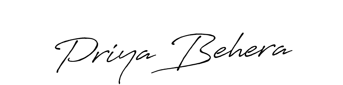 The best way (Antro_Vectra_Bolder) to make a short signature is to pick only two or three words in your name. The name Priya Behera include a total of six letters. For converting this name. Priya Behera signature style 7 images and pictures png