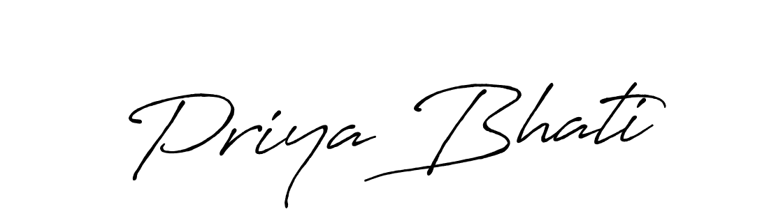 Once you've used our free online signature maker to create your best signature Antro_Vectra_Bolder style, it's time to enjoy all of the benefits that Priya Bhati name signing documents. Priya Bhati signature style 7 images and pictures png