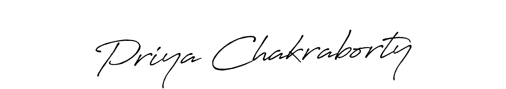 Also You can easily find your signature by using the search form. We will create Priya Chakraborty name handwritten signature images for you free of cost using Antro_Vectra_Bolder sign style. Priya Chakraborty signature style 7 images and pictures png