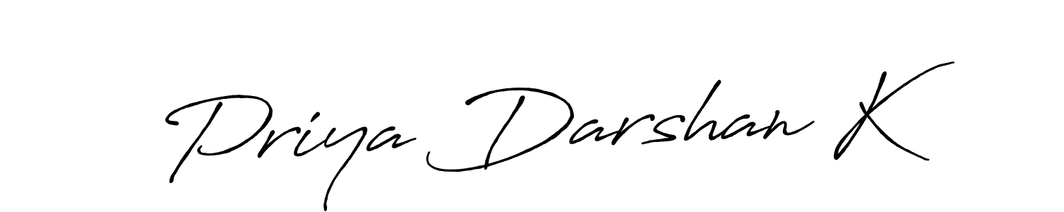 How to Draw Priya Darshan K signature style? Antro_Vectra_Bolder is a latest design signature styles for name Priya Darshan K. Priya Darshan K signature style 7 images and pictures png