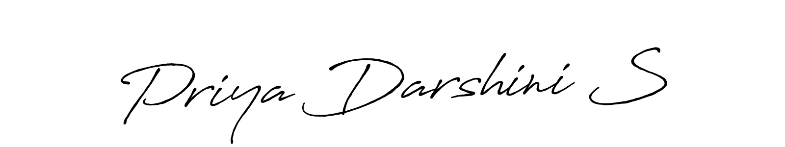 Similarly Antro_Vectra_Bolder is the best handwritten signature design. Signature creator online .You can use it as an online autograph creator for name Priya Darshini S. Priya Darshini S signature style 7 images and pictures png