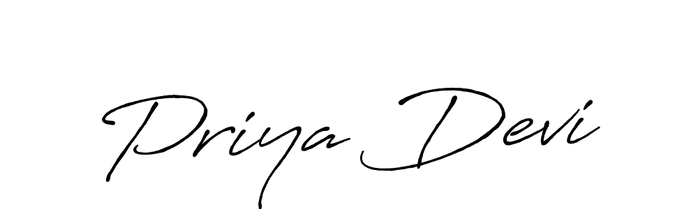 How to make Priya Devi signature? Antro_Vectra_Bolder is a professional autograph style. Create handwritten signature for Priya Devi name. Priya Devi signature style 7 images and pictures png