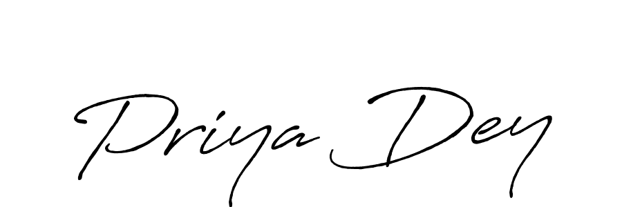 You should practise on your own different ways (Antro_Vectra_Bolder) to write your name (Priya Dey) in signature. don't let someone else do it for you. Priya Dey signature style 7 images and pictures png